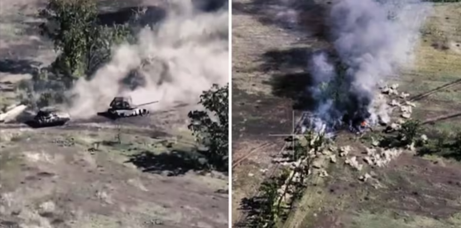 Neue Schmach für Wladimir Putin: Video zeigt Zerstörung von 10 russischen Panzern durch die Ukraine