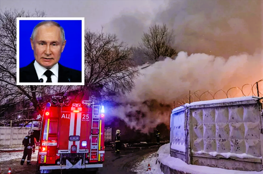 Angriff auf Putins Palast! Nach Drohnen-Angriff auf Putins Heimatstadt - Angst um Putins Herrschaftssitz!